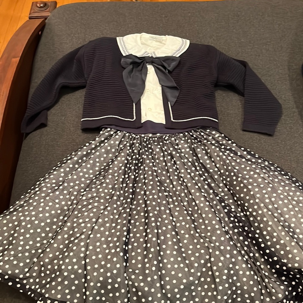 Three piece party outfit. Brand is Felicita Made in Italy